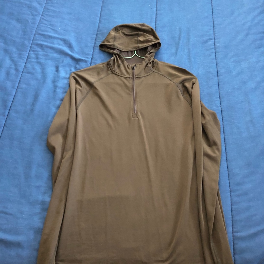 Lululemon Light Hoodie — Medium — Olive Green